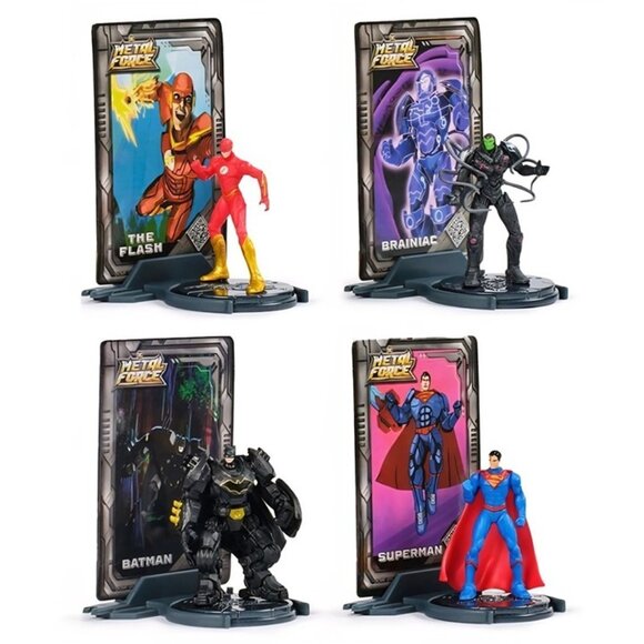 Spin Master DC Universe Metal Force 4-piece Set - Picture 7 of 9